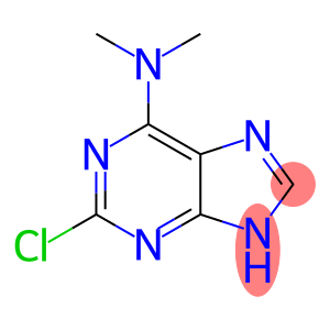 2-氯-N,N-二甲基-9H-嘌呤-6-胺