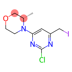 Morpholine, 4-[2-chloro-6-(iodomethyl)-4-pyrimidinyl]-3-methyl-, (3S)-