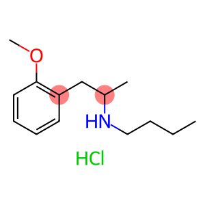 Benzeneethanamine, N-butyl-2-methoxy-α-methyl-, hydrochloride (1:1)