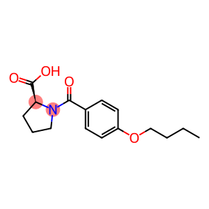 1-(4-butoxybenzoyl)pyrrolidine-2-carboxylic acid