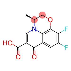 9,10-difluoro-3-methyl-7-oxo-2,3-dihydro-7H-[1,4]oxazino[2,3,4-ij]quinoline-6-carboxylic acid