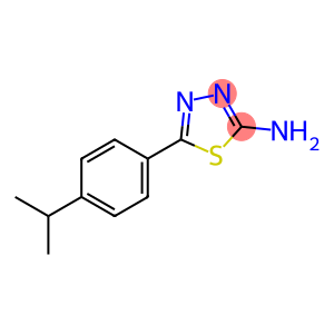 2-氨基-5-(4-异丙基苯基)-1,3,4-噻二唑