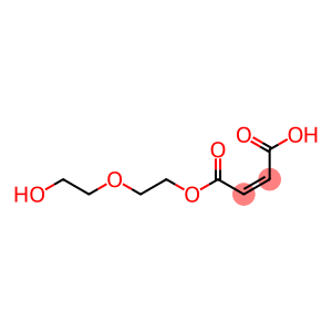 Maleic acid hydrogen 1-[2-(2-hydroxyethoxy)ethyl] ester