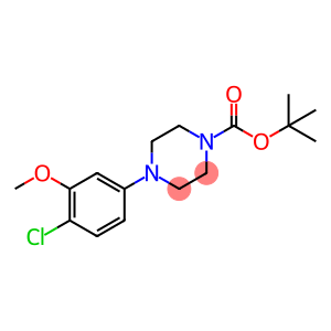 tert-butyl 4-(4-chloro-3-methoxyphenyl)piperazine-1-carboxylate