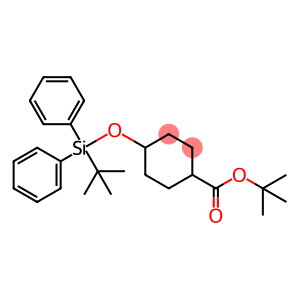 tert-butyl 4-[tert-butyl(diphenyl)silyl]oxycyclohexane-1-carboxylate