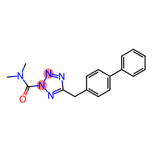 2H-Tetrazole-2-carboxamide, 5-([1,1'-biphenyl]-4-ylmethyl)-N,N-dimethyl-