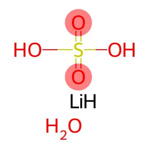 Lithium sulfate monohydrate