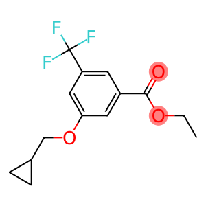 Ethyl 3-(cyclopropylmethoxy)-5-(trifluoromethyl)benzoate