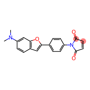 1H-Pyrrole-2,5-dione, 1-[4-[6-(dimethylamino)-2-benzofuranyl]phenyl]-