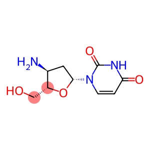 3'--Amino-2',3'-dideoxyuridine