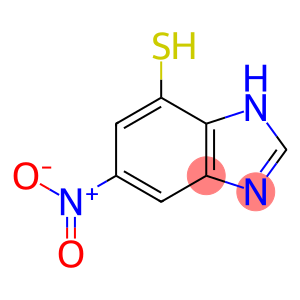 4-Benzimidazolethiol,6-nitro-(6CI)