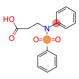 3-(BENZENESULFONYL-PHENYL-AMINO)-PROPIONIC ACID