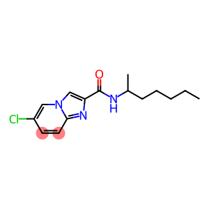 6-chloro-N-(heptan-2-yl)imidazo[1,2-a]pyridine-2-carboxamide