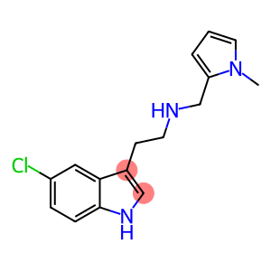 2-(5-Chloro-1h-indol-3-yl)-N-((1-methyl-1h-pyrrol-2-yl)methyl)ethan-1-amine