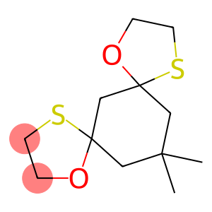 1,8-Dioxa-4,11-dithiadispiro[4.1.4.3]tetradecane, 13,13-dimethyl-
