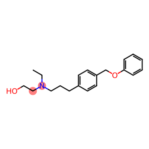 Ethanol, 2-[ethyl[3-[4-(phenoxymethyl)phenyl]propyl]amino]-