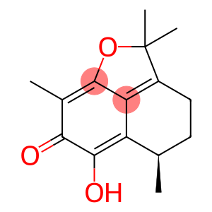 (R)-4,5-Dihydro-6-hydroxy-2,2,5,8-tetramethyl-2H-naphtho[1,8-bc]furan-7(3H)-one