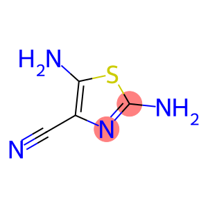 4-Thiazolecarbonitrile,  2,5-diamino-