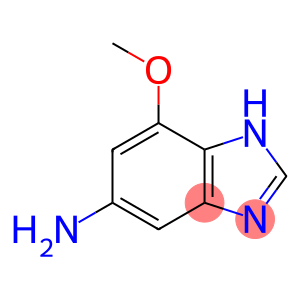 1H-Benzimidazol-5-amine,7-methoxy-(9CI)