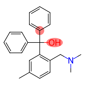 Benzenemethanol,2-[(dimethylamino)methyl]-5-methyl-a,a-diphenyl-