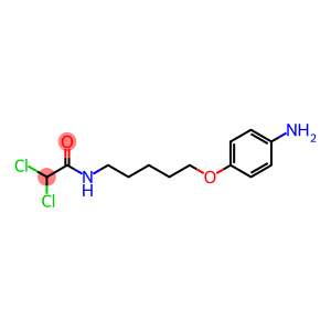 N-(5-(p-Aminophenoxy)pentyl)-2,2-dichloroacetamide