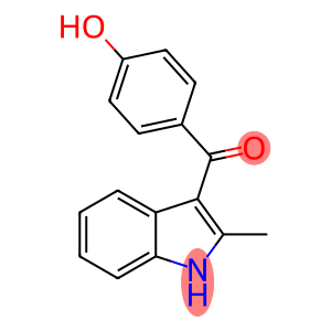 (4-HYDROXYPHENYL)(2-METHYL-1H-INDOL-3-YL)METHANONE