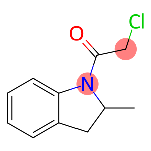 2-氯-1-(2-甲基吲哚啉-1-基)乙酮