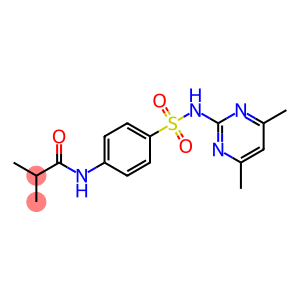 N-(4-(N-(4,6-dimethylpyrimidin-2-yl)sulfamoyl)phenyl)isobutyramide