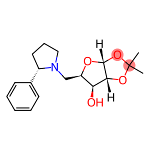 (3aR,5R,6S,6aR)-2,2-dimethyl-5-{[(2S)-2-phenylpyrrolidin-1-yl]methyl}-tetrahydro-2H-furo[2,3-d][1,3]dioxol-6-ol