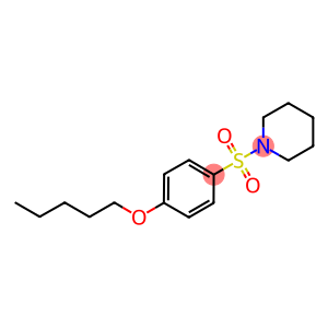 pentyl 4-(1-piperidinylsulfonyl)phenyl ether