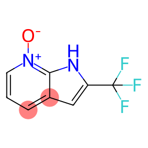 1H-Pyrrolo[2,3-b]pyridine, 2-(trifluoromethyl)-, 7-oxide