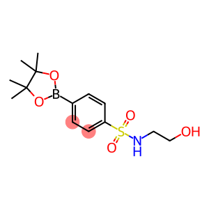 N-(2-Hydroxyethyl)-4-(4,4,5,5-tetramethyl-1,3,2-dioxaborolan-2-yl)benzenesulfonamide