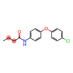 N-[4-(4-chlorophenoxy)phenyl]butanamide