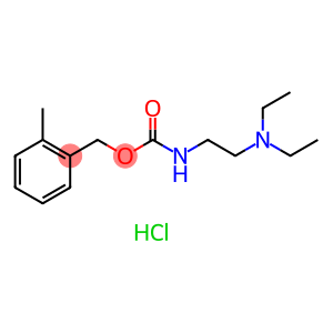 Carbamic acid, [2-(diethylamino)ethyl]-, (2-methylphenyl)methyl ester, monohydrochloride (9CI)