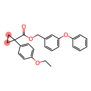 Cyclopropanecarboxylic acid, 1-(4-ethoxyphenyl)-, (3-phenoxyphenyl)methyl ester