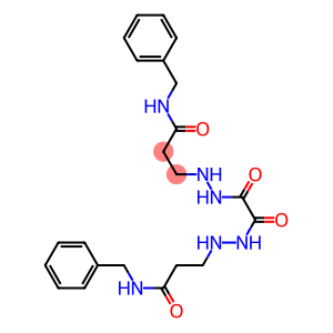 N-benzyl-3-[2-[[2-(benzylcarbamoyl)ethylamino]carbamoylformyl]hydrazin yl]propanamide