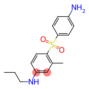 4-(4-aminophenyl)sulfonyl-3-methyl-N-propyl-aniline