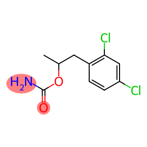 Carbamic acid 2,4-dichloro-α-methylphenethyl ester