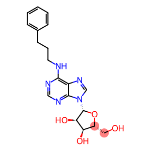 Adenosine, N-(3-phenylpropyl)-