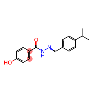 2-[[4-(1-Methylethyl)phenyl]methylene]hydrazide 4-hydroxybenzoic acid