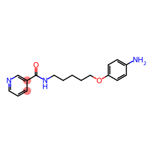 3-Pyridinecarboxamide, N-[5-(4-aminophenoxy)pentyl]-