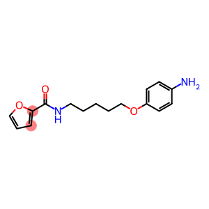 N-[5-(4-aminophenoxy)pentyl]furan-2-carboxamide