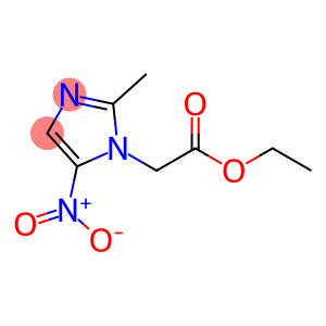 2-Methyl-5-nitro-1H-imidazole-1-acetic acid ethyl ester