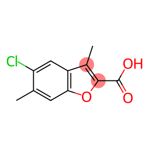 5-CHLORO-3,6-DIMETHYL-1-BENZOFURAN-2-CARBOXYLIC ACID
