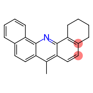 DIBENZ(c,h)ACRIDINE, 1,2,3,4-TETRAHYDRO-7-METHYL-