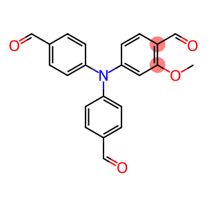 Benzaldehyde, 4-[bis(4-formylphenyl)amino]-2-methoxy-