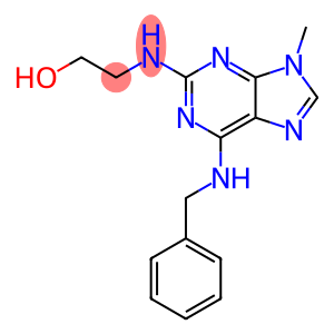 2-(2'-羟基乙基氨基)-9-甲基-6-(苄基氨基)嘌呤