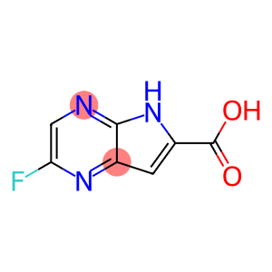 2-氟-5H-吡咯并[2,3-b]吡嗪-6-羧酸