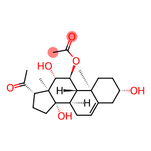 3β,11α,12β,14β-Tetrahydroxypregn-5-en-20-one 11-acetate