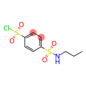 4-(propylsulfamoyl)benzene-1-sulfonyl chloride